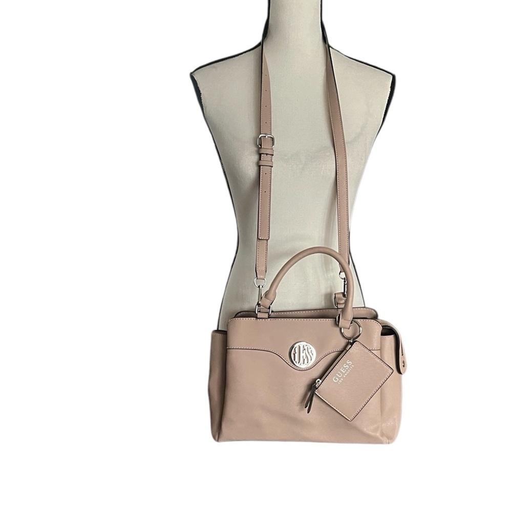 Guess crossbody Stachel Handbag with matching small zip pouch.